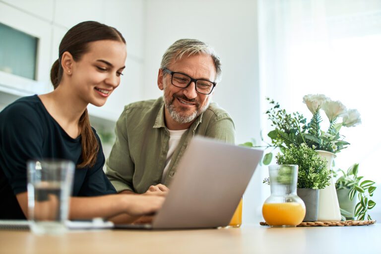 People scheduling a medical imaging appointment online